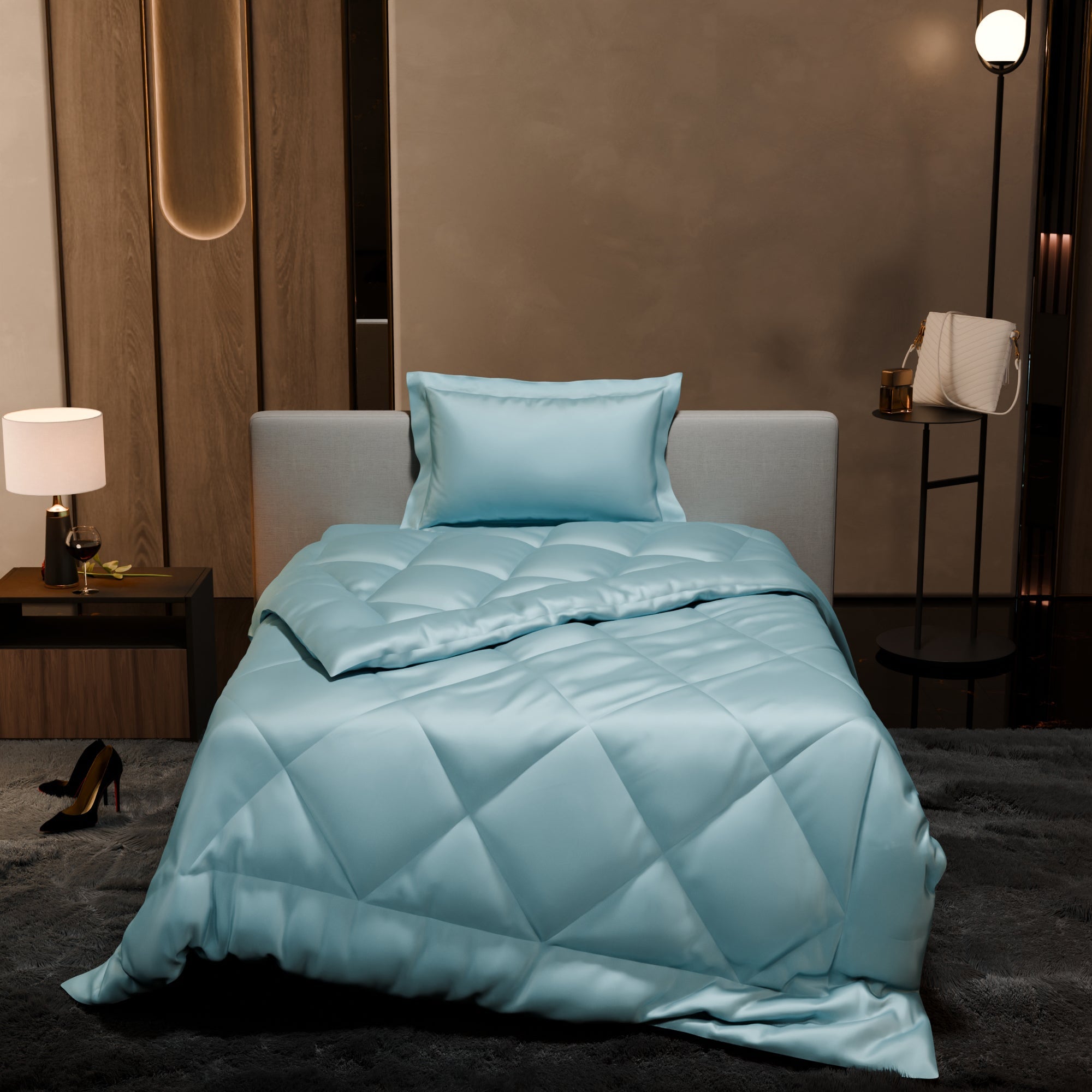 Dreamy Blue Bed in a Bag