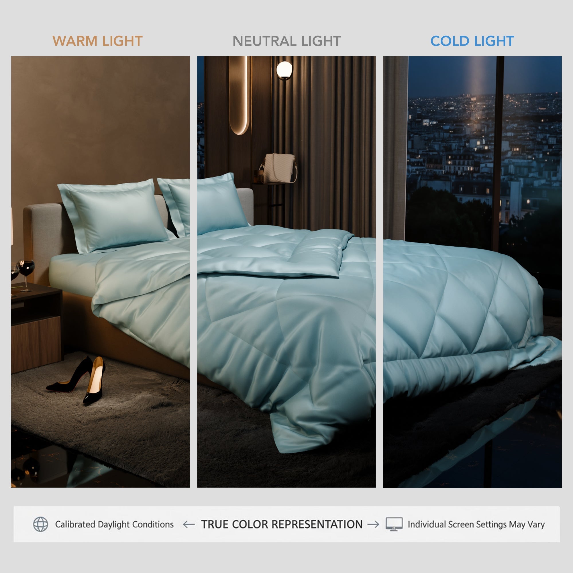 Dreamy Blue Bed in a Bag