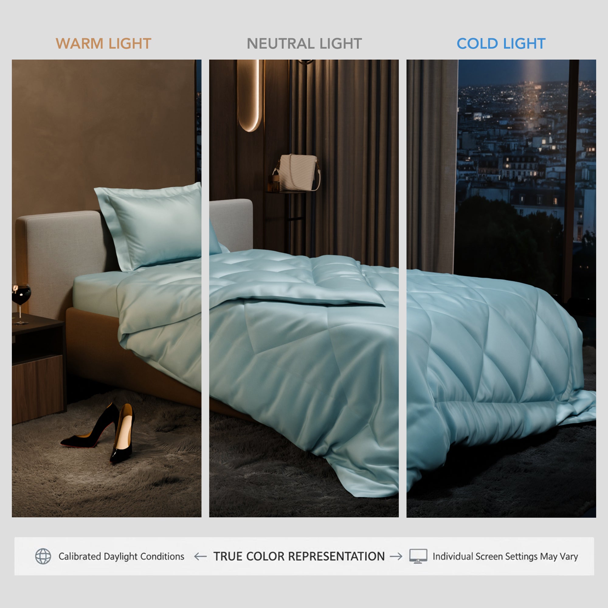 Dreamy Blue Bed in a Bag